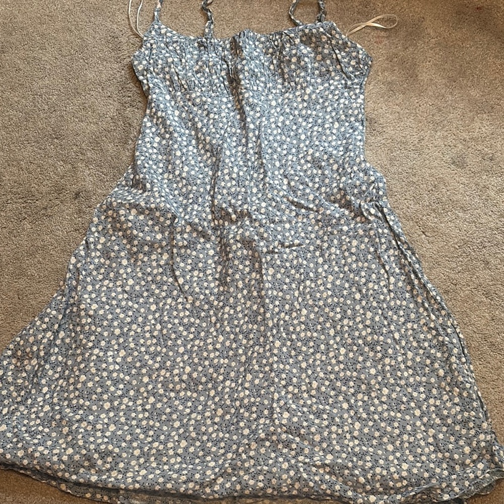 Princess Polly Blue Floral Mini Dress
